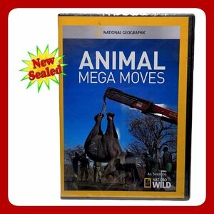 Animal Mega Moves DVD National Geographic Wildlife Documentary Series 2 Disc